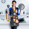 Cat Style Print Women's Apron-grizzshop