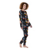 Cat Style Print Women's Pajamas-grizzshop