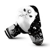 Cat Yin Yang White And Black Print Boxing Gloves-grizzshop