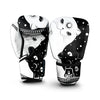 Cat Yin Yang White And Black Print Boxing Gloves-grizzshop