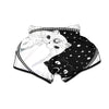 Cat Yin Yang White And Black Print Muay Thai Boxing Shorts-grizzshop