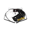 Cat Yin Yang White And Black Print Muay Thai Boxing Shorts-grizzshop