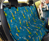 Celebrate Champagne Print Pattern Pet Car Seat Cover-grizzshop