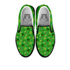 Celebration Saint Patrick's Day Print Pattern Black Slip On Shoes-grizzshop