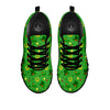 Celebration Saint Patrick's Day Print Pattern Black Sneaker-grizzshop