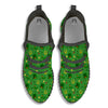 Celebration Saint Patrick's Day Print Pattern Black Walking Shoes-grizzshop