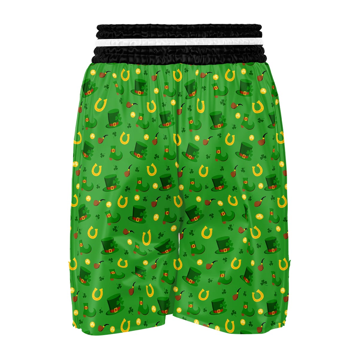 Celebration Saint Patrick's Day Print Pattern Boxing Shorts-grizzshop