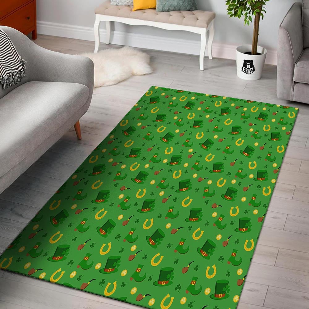 Celebration Saint Patrick's Day Print Pattern Floor Mat-grizzshop