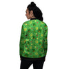 Celebration Saint Patrick's Day Print Pattern Women's Bomber Jacket-grizzshop