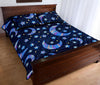 Celestial Pattern Print Bed Set Quilt-grizzshop