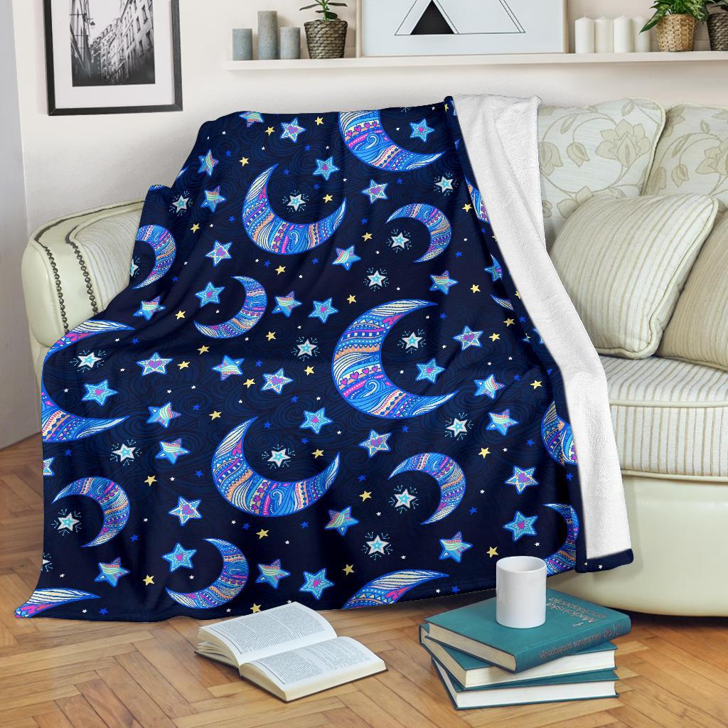 Celestial Pattern Print Blanket-grizzshop