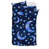 Celestial Pattern Print Duvet Cover Bedding Set-grizzshop