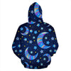 Celestial Pattern Print Men Women Pullover Hoodie-grizzshop