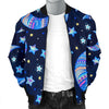 Celestial Pattern Print Men's Bomber Jacket-grizzshop