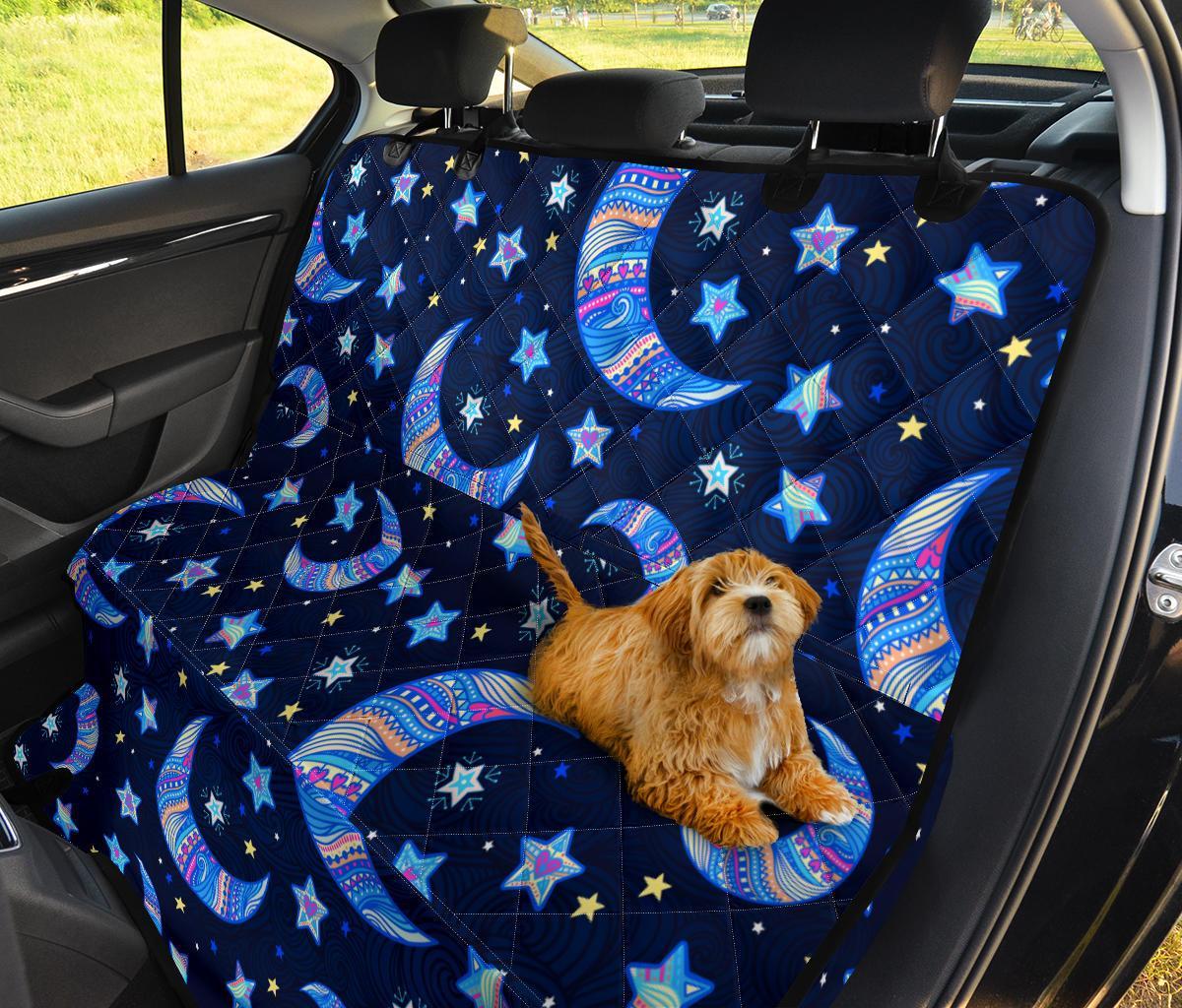 Celestial Pattern Print Pet Car Seat Cover-grizzshop