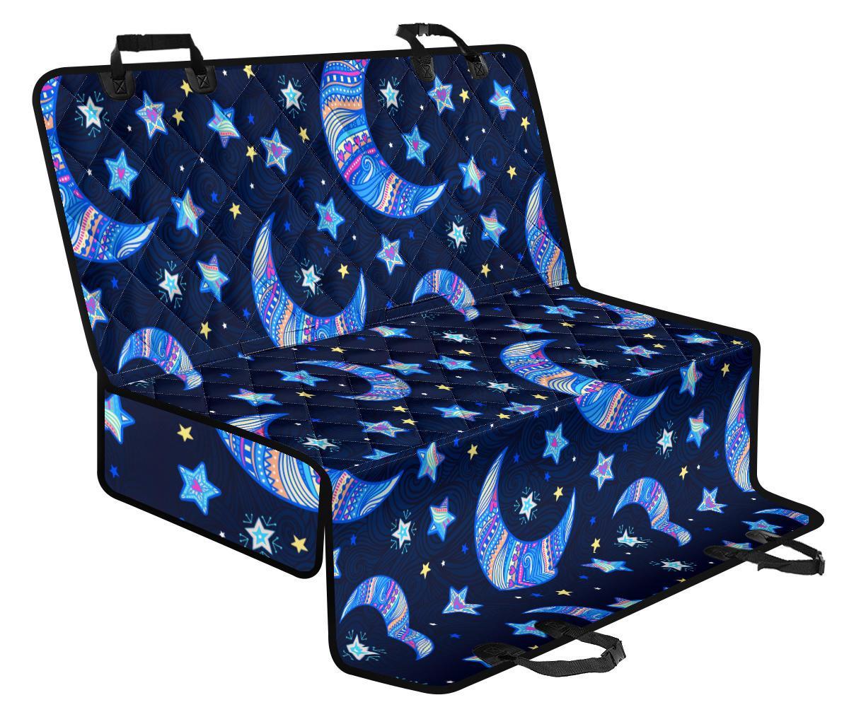 Celestial Pattern Print Pet Car Seat Cover-grizzshop