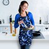 Celestial Pattern Print Women's Apron-grizzshop