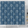 Celestial Print Pattern Bathroom Shower Curtain-grizzshop