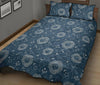 Celestial Print Pattern Bed Set Quilt-grizzshop