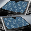 Celestial Print Pattern Car Sun Shade-grizzshop