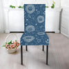 Celestial Print Pattern Chair Cover-grizzshop