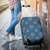 Celestial Print Pattern Luggage Cover Protector-grizzshop