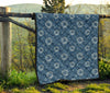 Celestial Print Pattern Quilt-grizzshop