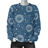 Celestial Print Pattern Women's Sweatshirt-grizzshop