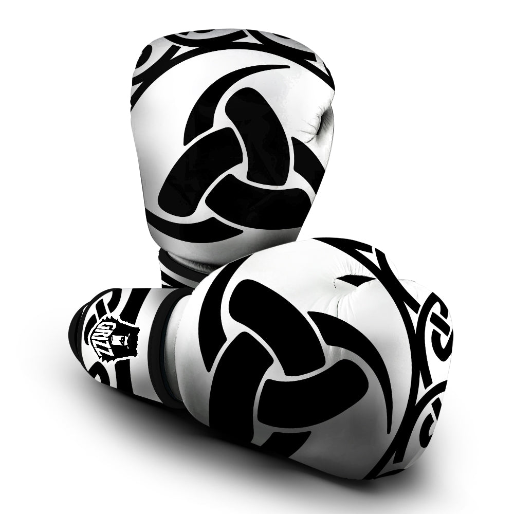 Celtic Endless Knot Symbols Print Boxing Gloves-grizzshop