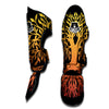 Celtic Symbol Tree Of Life Print Muay Thai Shin Guards-grizzshop