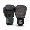 Chainmail Metal Print Pattern Boxing Gloves-grizzshop