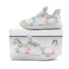 Chakra Manipura Print Pattern White Athletic Shoes-grizzshop