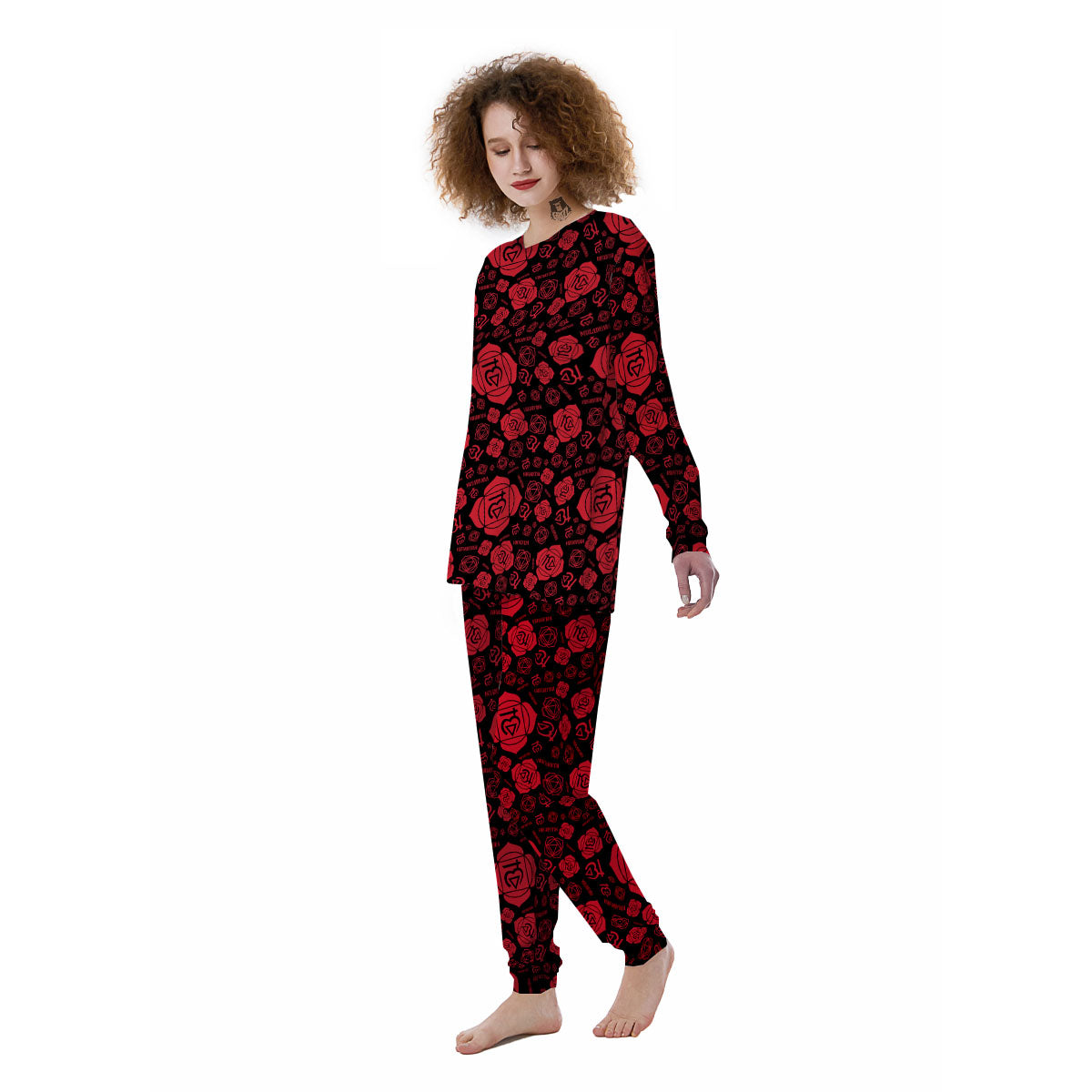 Chakra Muladhara Chakra Pattern Women's Pajamas-grizzshop