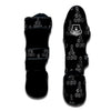 Chakra Sahasrara Print Pattern Muay Thai Shin Guards-grizzshop