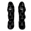 Chakra Sahasrara Print Pattern Muay Thai Shin Guards-grizzshop