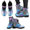 Chakra Tree of Life Women's Leather Boots-grizzshop