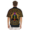 Chakras The Seven Print Men's Short Sleeve Shirts-grizzshop