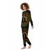 Chakras The Seven Print Women's Pajamas-grizzshop