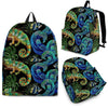 Chameleon Pattern Print Backpack-grizzshop