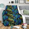 Chameleon Pattern Print Blanket-grizzshop