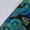 Chameleon Pattern Print Blanket-grizzshop