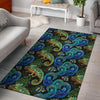 Chameleon Pattern Print Floor Mat-grizzshop