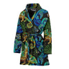 Chameleon Pattern Print Women Long Robe-grizzshop