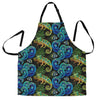 Chameleon Pattern Print Women's Apron-grizzshop