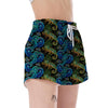 Chameleon Pattern Print Women's Shorts-grizzshop