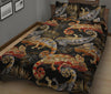 Chameleon Print Pattern Bed Set Quilt-grizzshop