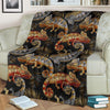 Chameleon Print Pattern Blanket-grizzshop