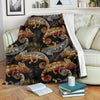 Chameleon Print Pattern Blanket-grizzshop