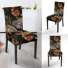 Chameleon Print Pattern Chair Cover-grizzshop