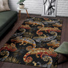 Chameleon Print Pattern Floor Mat-grizzshop